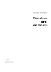 Wacker Neuson DPU 4545 Notice D'emploi
