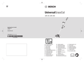 Bosch UniversalGrassCut 18V-26 Notice Originale