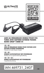 Ultimate Speed UMAP 12000 C4 Traduction Du Mode D'emploi D'origine