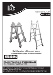 HOMCOM B72-035 Instructions