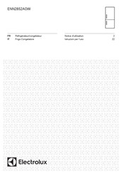 Electrolux ENN2852AOW Notice D'utilisation