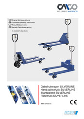 PFAFF silberblau SILVERLINE HU 25-115 TS Mode D'emploi