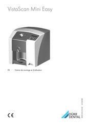 Durr Dental VistaScan Mini Easy Notice De Montage Et D'utilisation
