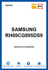 Samsung RH69CG895DS9 Manuel D'utilisation