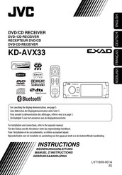 JVC KD-AVX33 Manuel D'instructions