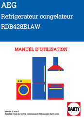 AEG RDB428E1AW Notice D'utilisation