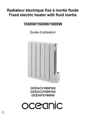 Oceanic OCEAIFD1800W Guide D'utilisation