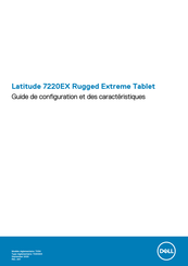 Dell Latitude 7220EX Guide De Configuration Et Des Caractéristiques