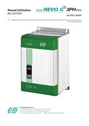 CD Automation REVO C 3PH Manuel Utilisateur