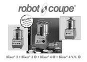 Robot Coupe Blixer 4 A Serie Mode D'emploi