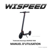 Wispeed T850 Manuel D'utilisation