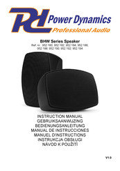 Power Dynamics 952.184 Manuel D'instructions