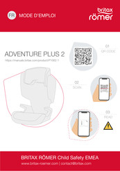 Britax Römer ADVENTURE PLUS 2 Mode D'emploi