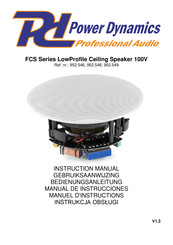 Power Dynamics 952.549 Manuel D'instructions