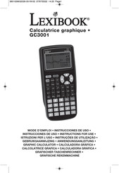 Lexibook GC3001 Mode D'emploi
