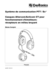 CeoTronics Altercom CT Mode D'emploi