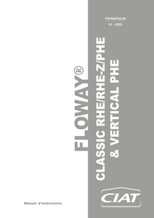 CIAT FLOWAY Classic RHE Manuel D'instructions