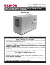 Reznor RPB 350 Manuel D'installation