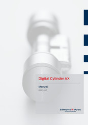 Simons Voss Technologies Digital Cylinder AX Manuel