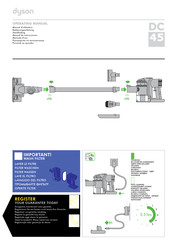 Dyson DC45 Manuel D'utilisation