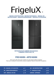 Frigelux FRD190XBI Manuel D'utilisation