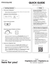Frigidaire FFHT1814WB Guide D'utilisation Rapide