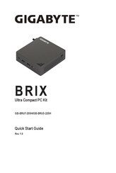 Gigabyte GB-BRU5-225H Guide De Démarrage Rapide