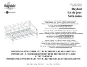 Whalen Bayside Furnishings CSCDB-1-WT-24 1812453 Instructions De Montage