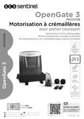 SCS Sentinel OpenGate 3 SAFETY Mode D'emploi