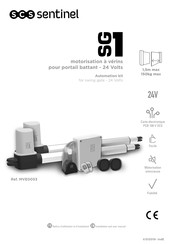 Scs Sentinel SG1 Notice D'utilisation