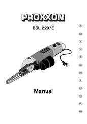 Proxxon BSL 220/E Manuel
