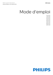 Philips 40PFT4100 Mode D'emploi