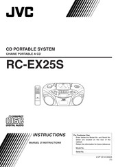 Jvc RC-EX25S Manuel D'instructions