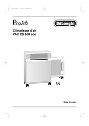 Delonghi Pinguino PAC CS 600 eco Mode D'emploi