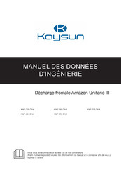 Kaysun Amazon Unitario III KMF-224 DN4 Manuel