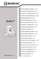 Zodiac SpaBot Notice D'installation Et D'utilisation