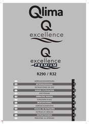 Qlima Excellence Premium R290 Serie Manuel D'utilisation