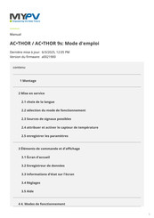 MYPV AC-THOR 9s Mode D'emploi
