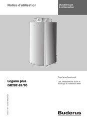 Buderus Logano plus GB202-62 Notice D'utilisation