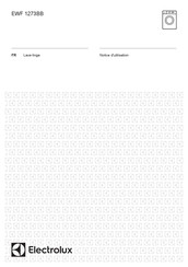 Electrolux EWF 1273BB Notice D'utilisation