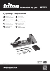 Triton TW 7PHJ Instructions D'utilisation