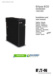 Eaton Ellipse ECO 1200 Conditions D'utilisation