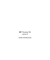 HP Vectra VL 8 Série Guide D'utilisation