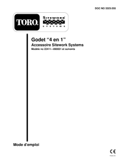 Toro Sitework Systems 22411 Mode D'emploi