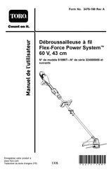 Toro Flex-Force Power System Manuel De L'utilisateur