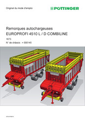 Pottinger 1673 Mode D'emploi
