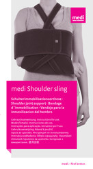 medi Shoulder sling Mode D'emploi