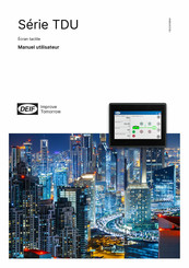 Deif TDU Serie Manuel Utilisateur