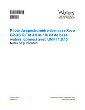 Waters Xevo G2-XS Q-Tof Notes De Produit