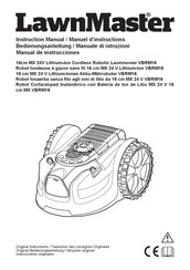 LawnMaster VBRM16 Manuel D'instructions
